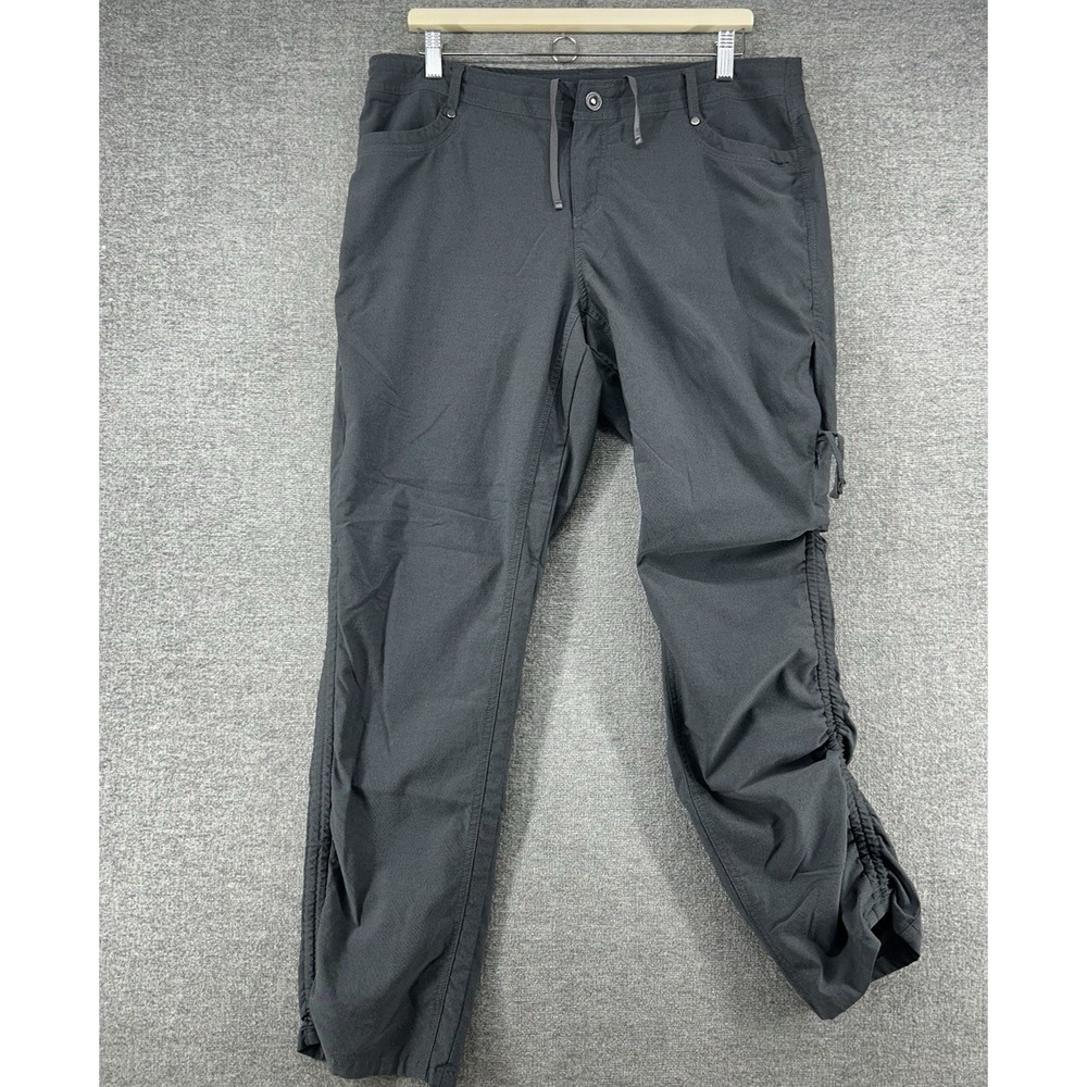 Kuhl Trekr Hiking Pants Women Size 16 Reg Dark Gray Outdoor 6235